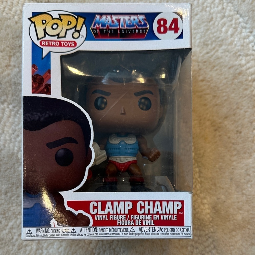 Masters of the Universe Clamp Champ Vinyl Figure